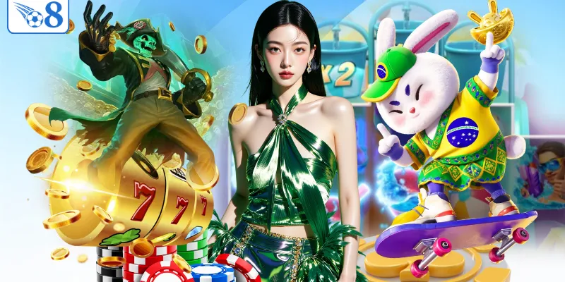 O8 – Trải Nghiệm Nền Tảng Giải Trí Trực Tuyến Cực Kỳ Uy Tín 2 Khám phá các sảnh game nổi bật trên O8